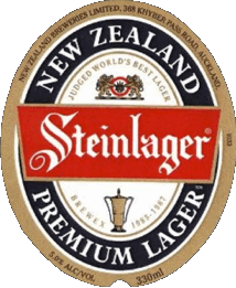 Drinks Beers New Zealand Steinlager 