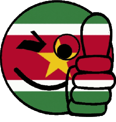 Bandiere America Suriname Faccina - OK 