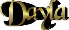 Prénoms FEMININ - France D Dayla 