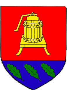 Blasone-Bandiere Francia Dipartimenti - Città 17 LAGORD Blasone