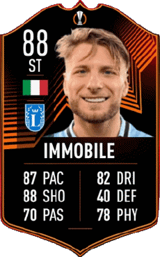 Multimedia Vídeo Juegos F I F A - Jugadores  cartas Italia Ciro Immobile 