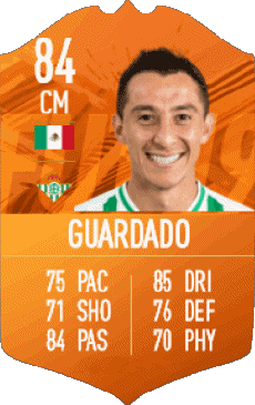 Multimedia Vídeo Juegos F I F A - Jugadores  cartas México Andrés Guardado 