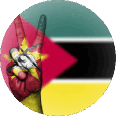 Bandiere Africa Mozambico Rond 
