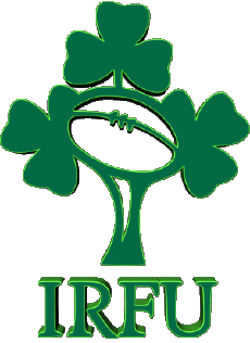 Logo-Deportes Rugby - Equipos nacionales  - Ligas - Federación Europa Irlanda Logo