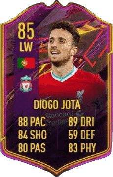 Multimedia Videospiele F I F A - Karten Spieler Portugal Diogo José Teixeira da Silva 