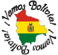 Mensajes Español Vamos Bolivia Bandera 