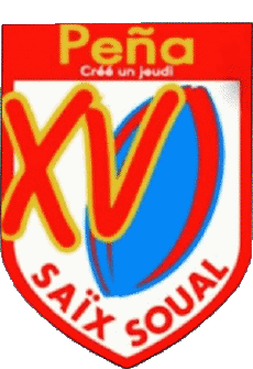 Sports Rugby Club France Logo Dept 81 Peña Saïx Soual XV 