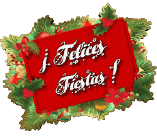 Messages Spanish Felices Fiestas Serie 03 