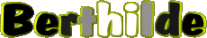 Prénoms FEMININ - Allemagne B Berthilde 