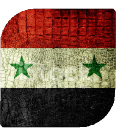 Fahnen Asien Syrien Platz 