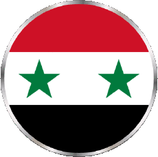 Flags Asia Syria Round 