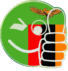 Banderas África Zambia Smiley - OK 