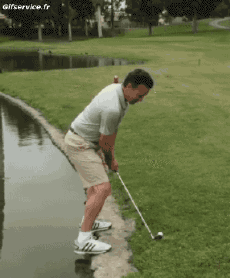 Humor -  Fun Sport Golf Fail 