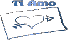 Nachrichten Italienisch Ti Amo Herz 