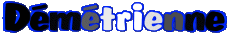 Nombre FEMENINO - Francia D Démétrienne 