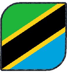 Banderas África Tanzania Plaza 