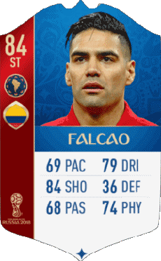 Multi Media Video Games F I F A - Card Players Colombia Radamel Falcao García Zarate 
