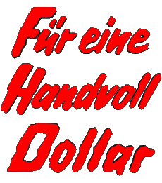 Multimedia Film Internazionale Per un puno di dollari Logo Tedesco 