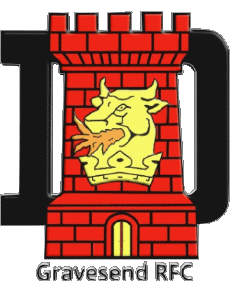 Sports Rugby - Clubs World - Logo England G Gravesend RFC 