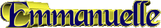 Nombre FEMENINO - Francia E Emmanuelle 