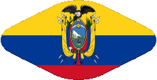 Banderas América Colombia Oval 02 