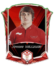 Sports Rugby - Players Wales Team 2025 Rhodri WILLIAMS 