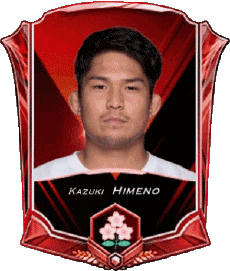 Deportes Rugby - Jugadores Japón Kazuki Himeno 