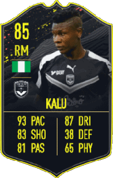 Multi Média Jeux Vidéo F I F A - Joueurs Cartes Nigéria Samuel Kalu 