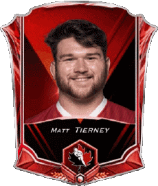 Sportivo Rugby - Giocatori Canada Matt Tierney 