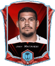Sports Rugby - Joueurs Fidji Josh Matavesi 