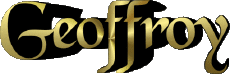 First Names MASCULINE - France G Geoffroy 