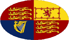 Drapeaux Europe Royaume Uni Étendard royal 