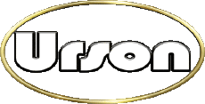 First Names MASCULINE -  UK - USA - IRL - AUS - NZ U Urson 