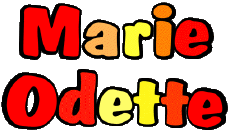 First Names FEMININE - France M Composed Marie Odette 