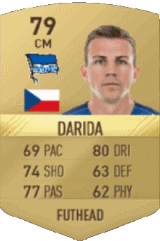 Multi Média Jeux Vidéo F I F A - Joueurs Cartes Tchéquie Vladimír Darida 