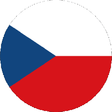 Bandiere Europa Repubblica Ceca Tondo 