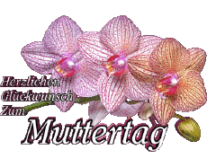 Messagi Tedesco Herzlichen Glückwunsch zum Muttertag 05 