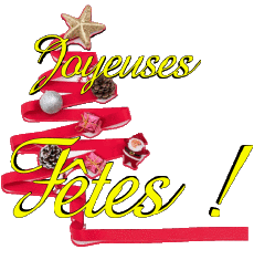 Messages French Joyeuses Fêtes (Noël) Serie 01 