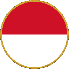 Flags Europe Monaco Round 