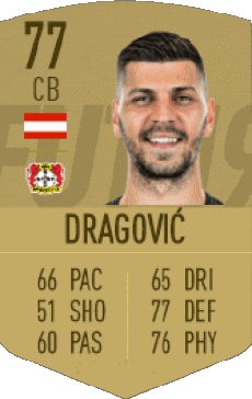 Multimedia Videospiele F I F A - Karten Spieler Österreich Aleksandar Dragovic 