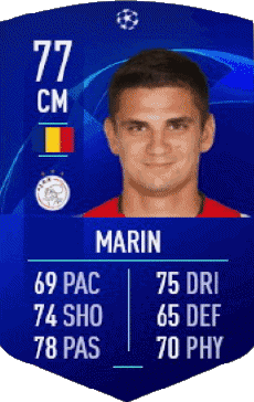 Multi Média Jeux Vidéo F I F A - Joueurs Cartes Roumanie Razvan Marin 