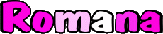 Vorname WEIBLICH - Spanien R Romana 