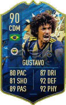 Multimedia Videogiochi F I F A - Giocatori carte Brasile Luiz Gustavo Dias 