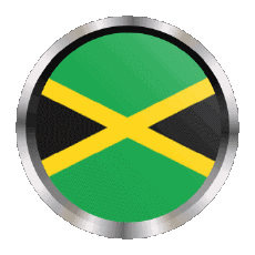 Flags America Jamaica Round - Rings 
