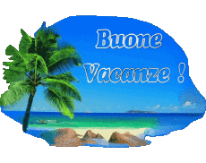 Nachrichten Italienisch Buone Vacanze Transparenter Hintergrund 17 