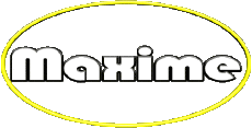 Nome MASCHIO - Francia M Maxime 
