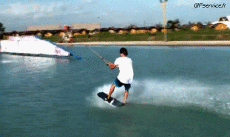 Umorismo -  Fun Sportivo Sci d'acqua Wakeboard Win Fun 