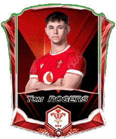 Sports Rugby - Players Wales Team 2025 Tom ROGERS 