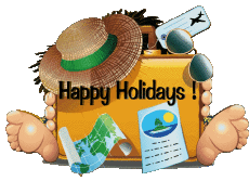 Messages English Happy Holidays Transparent Background 13 