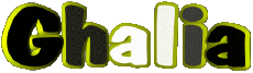 Nombre FEMENINO - Magreb Musulmán G Ghalia 